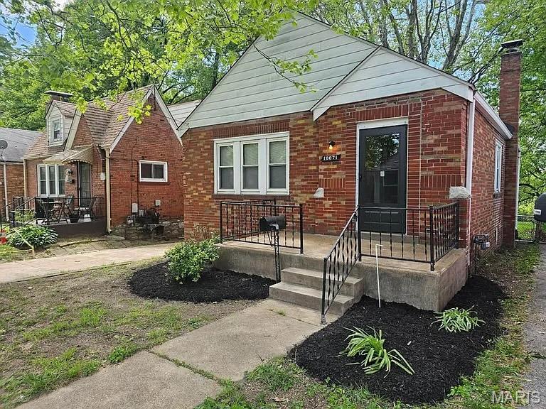 INVESTOR OPPORTUNITY WITH IMMEDIATE CASH FLOW! This well maintained 3-bed, 1-bath brick bungalow is currently rented for $1,400/month to market-rate tenants, providing an attractive opportunity for an investor looking to add a cash-flowing single-family rental to their portfolio. Tenants are responsible for all utilities except MSD sewer, helping keep the owner's ongoing operating expenses low. Lease expires 9/27. The home features an efficient layout, hardwood flooring, central air, full walk-out basement, detached 1-car garage, driveway parking, and a large private yard. Recent improvements include a new roof and new water heater. The full basement provides additional storage and usable space, while the brick exterior offers durability and low maintenance appeal. Conveniently located near parks, major roadways, public transportation, and everyday amenities. Strong rental setup with an existing tenant, established $1,400/month income, and limited owner paid utilities. Showing with an accepted contract.