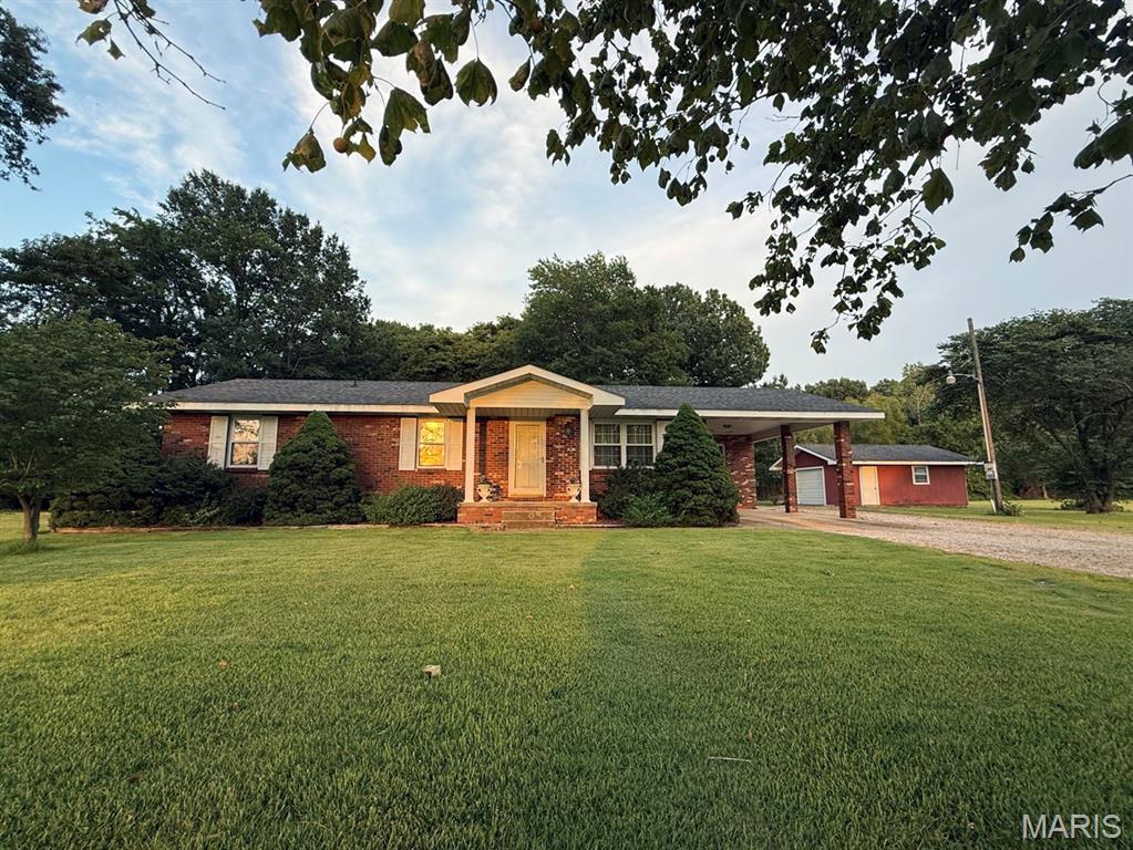 Welcome to this spacious all-brick home, situated on 13.33 acres in Southeast Missouri, surrounded by some of the area’s premier duck-hunting and recreational opportunities. Whether you’re looking for a private country home, hunting retreat, or potential duck-hunting lodge, this property offers plenty of space and versatility.  The property also includes a 20’ x 24’ detached garage plus an impressive 30’ x 40’ shop building featuring two large bay doors and a dedicated office area—ideal for equipment, recreational vehicles, workshop space, or hunting gear.  With its combination of acreage, comfortable living space, substantial outbuildings, and proximity to premier duck-hunting areas, this property is a rare opportunity for the outdoor enthusiast or anyone seeking a private recreational retreat in Southeast Missouri.
IMPORTANT: This property is being offered only as one package and must be purchased together. The offering consists of two separately deeded parcels with two separate parcel numbers, totaling approximately 13.33 acres. The parcels are owned by different members of the same family and will be conveyed to the purchaser as part of the same transaction. Neither parcel is being offered for sale individually.
Combined asking price: $329,800.
See Agent Remarks for additional details regarding the two-parcel offering and transaction.