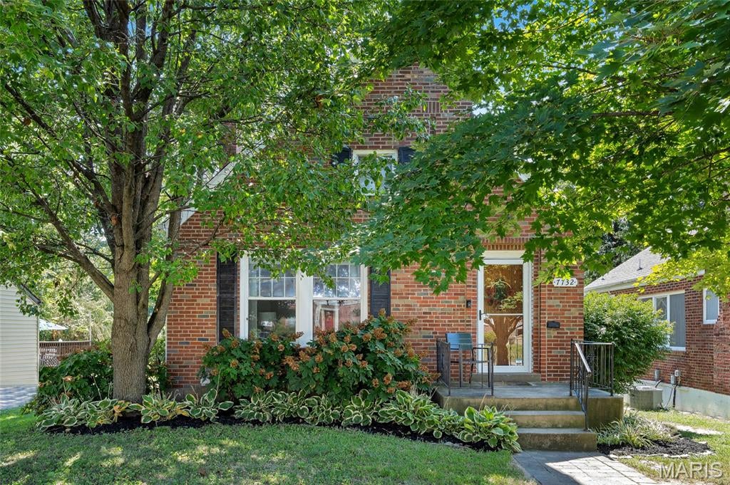 Open House Sunday September 6th, 2-4pm Welcome to 7732 W Ranken Ave, a beautifully maintained brick home peeking out through the trees in the heart of Richmond Heights where classic 1940s-character blends effortlessly with thoughtful modern updates. Offering 3 bedrooms, 2 full baths, and more than 1,500 square feet of finished living space, this inviting home provides comfortable everyday living with plenty of flexibility. And don't overlook the unfinished attic space, just waiting to be transformed into additional living space or put to use as generous extra storage. Step inside to a bright living room featuring beautifully refinished hardwood floors that flow naturally into the formal dining room and updated kitchen. The kitchen combines solid countertops with stainless steel appliances, creating a practical and welcoming space for everyday meals and entertaining. A charming sunroom/den filled with natural light adds another layer of living space and offers an inviting spot for morning coffee, a favorite reading chair, houseplants, or simply enjoying the view of the backyard. The main-level bedrooms are comfortably sized and conveniently arranged for everyday living. Downstairs, the walkout lower level significantly expands the home's versatility with two additional finished rooms—one currently used as a sleeping area and the other as a home gym. Depending on your needs, these spaces could accommodate a home office, recreation room, hobby space, workout area, or guest space. A second full bathroom and separate laundry room add even more convenience. One of the home's many standout features is the direct connection from the lower level to the backyard through a spacious workshop, offering an enviable amount of space for projects, hobbies, storage, or creative pursuits while maintaining easy access to the outdoors. Outside, the level, fenced backyard provides a wonderful setting for entertaining, BBQs, gardening, relaxing, or giving pets room to enjoy the outdoors. The 5,131-square-foot lot offers a manageable balance of outdoor space and easy upkeep. Ideally located in highly desirable Richmond Heights, this home places you close to Forest Park, major highways, shopping, dining, and the many amenities that make the area so convenient. With its classic brick exterior, original character, thoughtful updates, flexible lower-level spaces, unfinished attic potential, and inviting backyard, Enjoy the charm of an established home that's move in ready.