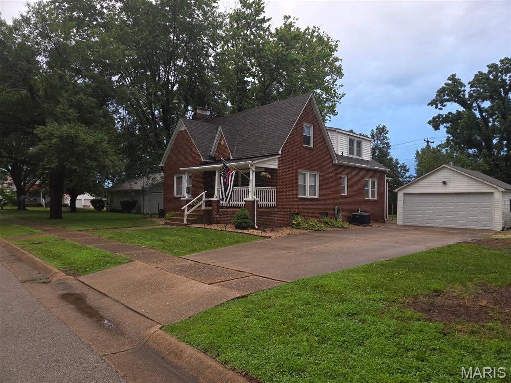 Charming All-Brick Home Loaded with Character and Updates!
Welcome home to this spacious and inviting 4-bedroom, 2-bath all-brick beauty that perfectly blends timeless charm with modern updates. You’ll love the newly updated kitchen featuring updated cabinetry, countertops, and appliances, making meal preparation a delight. Inside, you’ll find a warm and welcoming atmosphere with some original hardwood floors that add character and charm throughout the home. The finished walkout basement offers additional living space, perfect for a family room, recreation area, home office, or guest accommodations.
Start your mornings on the covered front porch with a cup of coffee, or unwind in the enclosed heated sunroom, an ideal de to the back deck, perfect for grilling, entertaining, or simply relaxing while overlooking the backyard. Additional features include a detached two-car garage, ample storage, and plenty of space for family and guests. This well-maintained home offers the perfect combination of comfort, functionality, and classic curb appeal. Don’t miss your opportunity to own this charming brick home filled with character, modern conveniences, and spaces designed for everyday living and entertaining!