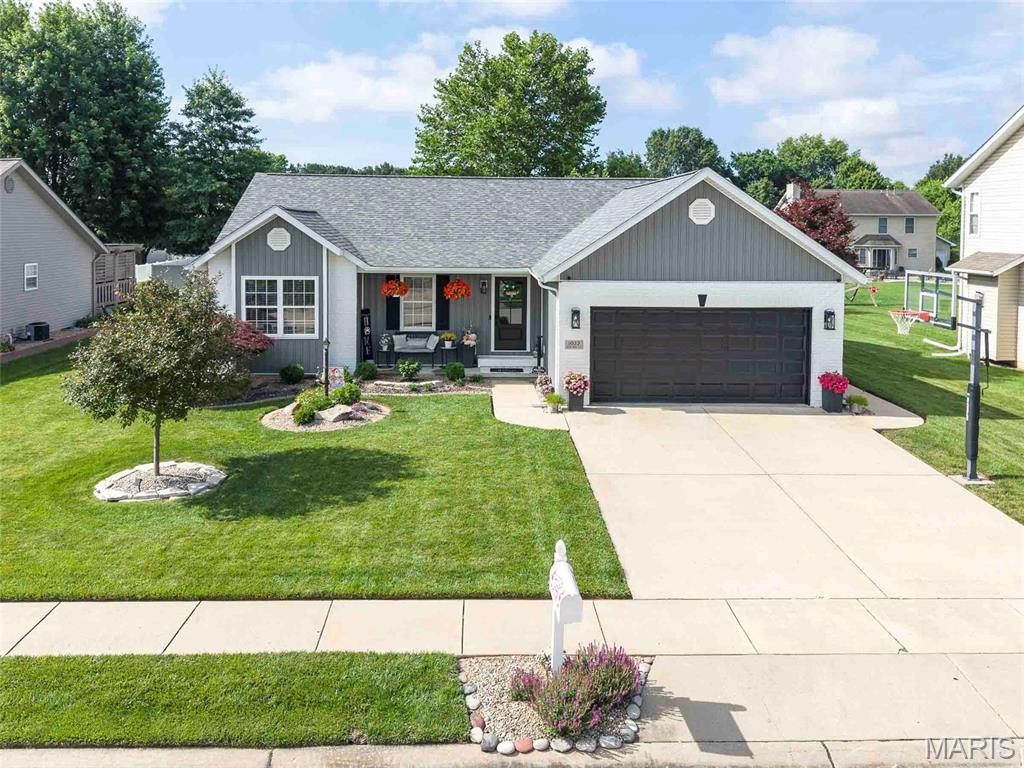 Elegance, modern comfort, and thoughtful design come together in this pristine, meticulously maintained masterpiece. Offering 3 spacious bedrooms with the potential for a large 4th bedroom in the lower level, this exceptional home has been updated from top to bottom with quality and convenience in mind. The main level showcases all-new luxury vinyl plank flooring throughout, including the closets, creating a seamless and sophisticated look. Major mechanical updates include a new roof and HVAC system installed in 2019, complete with an ongoing maintenance program. An Air Scrubber system integrated with the furnace helps reduce allergens, viruses, and airborne contaminants throughout the entire home. The stunning, fully remodeled kitchen is a true showpiece, featuring custom cabinetry, quartz countertops, and a designer backsplash. Every detail has been carefully planned with specialty storage solutions including an in-drawer knife block, custom utensil drawer, dual pull-out waste cabinet, tray cabinet, pots and pans cabinet, skillet cabinet, spice cabinet, and Lazy Susan. The lower level is a showstopper as well, featuring a large rec room, bar area, additional 4th bedroom and bath. But wait. There's more! Outdoor living is equally impressive. Newly redesigned landscaping in 2025 creates exceptional curb appeal, while the spacious backyard offers a newly installed concrete patio and gazebo complete with electricity, ceiling fan, lighting, and pull-down shades—an ideal space for entertaining or relaxing in comfort. Additional recent updates include beautifully renovated bathrooms, new siding and exterior lighting in 2025, and a new front entry door featuring a Schlage Smart Lock system. Manage access remotely through the Schlage app, create personalized entry codes, and lock or unlock the home from anywhere. This is more than a home—it's a lifestyle. Every update, every feature, and every detail have been thoughtfully selected so you can simply move in and enjoy. Truly one of a kind, this extraordinary property delivers the perfect blend of luxury, functionality, and peace of mind. Don't miss your opportunity to make it yours.