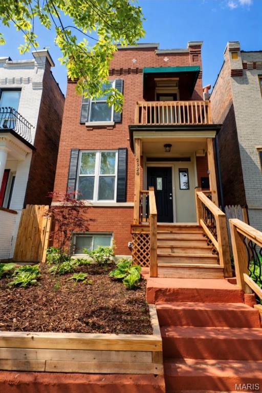 This Tower Grove East home (3 bed/2.5 bath) has been completely renovated from top to bottom. New everything including plumbing, electric, HVAC, roof (2022), etc. Open floorplan with large living room, dining room, 1/2 bath, and kitchen on the main floor. Upstairs contains 3 bedrooms and 2 full bathrooms. Additional features include security video/alarm system, covered front porch, etc. A clean, dry lower level provides additional usable space. Outdoor features include a fenced backyard with low-maintenance turf, patio area, hot tub that stays, and multiple decks. Just minutes from Tower Grove Park, Morganford, and a strong mix of restaurants and neighborhood amenities. Move-in ready with key improvements already completed. All furniture negotiable.