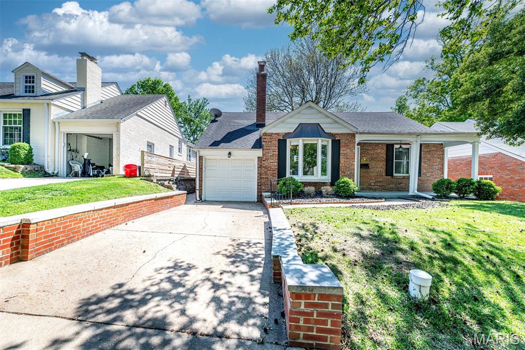Welcome to 8670 Eulalie! Move-in ready and thoughtfully updated! Welcome to this beautifully maintained brick home in the heart of Brentwood, MO—offering a convenient location, established surroundings, and easy access to everything the area has to offer. Step inside to find hardwood flooring throughout the main level, creating a warm and cohesive space ideal for both everyday living and entertaining. The updated kitchen features white cabinetry, stainless steel appliances, ample counter space, and a functional layout that flows seamlessly into the dining area. The inviting living room is filled with natural light and anchored by a fireplace, adding character and comfort. A spacious rear family room provides additional living space with large windows overlooking the backyard. Well-sized bedrooms offer flexibility for a variety of living arrangements, while the upper level creates a private retreat perfect for a primary suite, office, or guest space. The finished lower level adds even more versatility, ideal for recreation, hobbies, or storage. Enjoy a large deck and a level backyard surrounded by mature trees, providing a great setting for relaxing or entertaining. Conveniently located near parks, shopping, dining, and major highways, this home combines classic charm, functional updates, and an exceptional Brentwood location. Dog allowed, one time pet fees $350, and pet rent $20/month per pet. Minimum credit score 700, combine income to be $9000+.