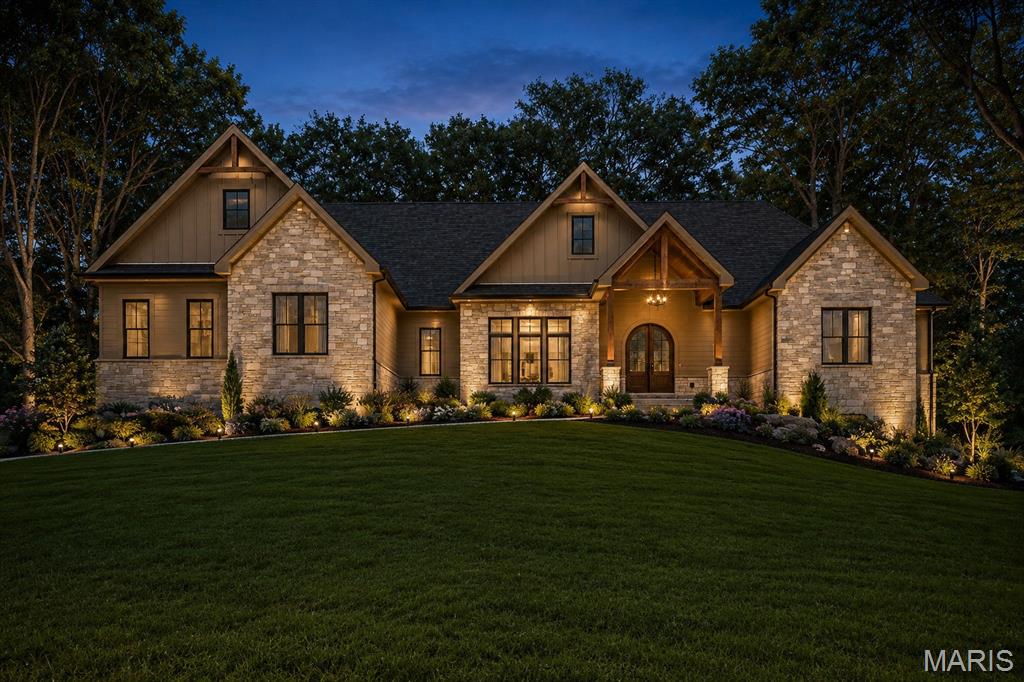 Forrest Homes proudly presents the AWARD WINNING Aria Model! This is to Be Built Home (this home is not built, it currently is a vacant lot) This home is a split 4-bedroom ranch plan with 3.5 baths. This innovative floorplan is a little over 3,000 sq ft.   One side of the home offers a private primary suite with large WIC closet, while the other side of the main home area you will find 3 bedrooms and 2 baths. This home is loaded with features including but not limited to 10' ceilings throughout, 11' ceiling in the Great Room, 8' interior doors as a standard, gas fireplace, engineered hardwood floors throughout main living area, 48" Monogram range, wood hood, quartz countertops, a scullery (with micro, cabinets & shelving), custom cabinetry, 3 car side entry oversized garage, stairs to basement from garage, James Hardie siding, gas and cable in subdivision. Spectacular setting! WSD Schools! BUILD ON THIS LOT OR BUILD ON YOUR LOT