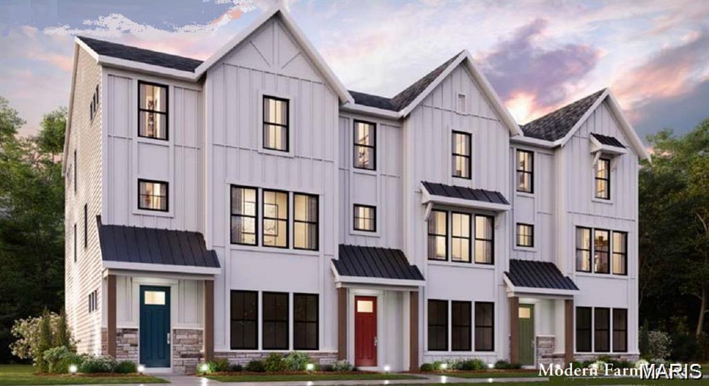 New construction by Fischer Homes in the beautiful Townes At Wildhorse Village The community, featuring the stunning Hanover design. This condo design offers 3 bedrooms, 3 full baths, and 1 half bath. The main level showcases an open-concept layout where spacious kitchens with large pantry storage connect flexible dining areas to light-filled family rooms. The upper level provides private retreats with an owner's suite featuring an en-suite bath, plus two additional bedrooms, a full bath, and a conveniently located laundry room. This home combines smart vertical design with thoughtful customization options, creating modern functionality with versatile living spaces tailored to your lifestyle. The spacious 2-bay garage completes this exceptional home.