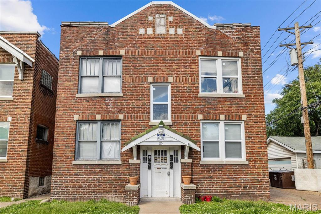 Looking for the next addition to your rental portfolio? This turn-key brick 4-family is the perfect opportunity! All four units have been updated and are tenant occupied! Each unit is a 1-bedroom, 1-bathroom with spacious living areas, off-street parking, and shared basement area. Property is being sold as-is. Seller to do no inspections or repairs.