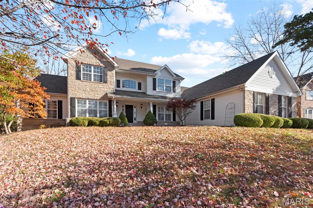 Welcome home to this must see 5-Bedroom, 5.5-Bathroom home in the desirable Creve Coeur area. Step into the beautiful entrance foyer with vaulted ceilings and lovely chandelier. You will see beautifully refinished hardwood floors throughout and brand new carpet.

The main floor is perfect for entertaining. Home comes with a large kitchen with kitchen island, new solid surface counter tops, custom cabinetry, built-in microwave, double oven, dishwasher, disposal, and cooktop. Separate dining room, beautiful family room with fireplace, large living room, nice room for an office and a conveniently located half bath and laundry room with sink complete this main floor. 

Follow the elegant staircase to the upper level and find your large primary bedroom with walk-in closet and full bathroom with separate vanities, beautiful garden tub and stand-up shower. This bathroom is a home owners dream. Three additional bedrooms with full bathrooms and another family room will complete the upper level.

The amount of living space in this home doesn't stop there. Follow the additional staircase down into your fully finished basement. It is a perfect place for having company and for a large family. The additional sleeping area, full bathroom with stand-up shower, media room and family room makes this everything you are looking for.

Step out back onto your beautiful deck and large backyard for playing in the snow in the winter or those backyard BBQ's in the summer. The possibilities of this home are endless.

Come make your dream home a realty! This is a must see and will not last long!