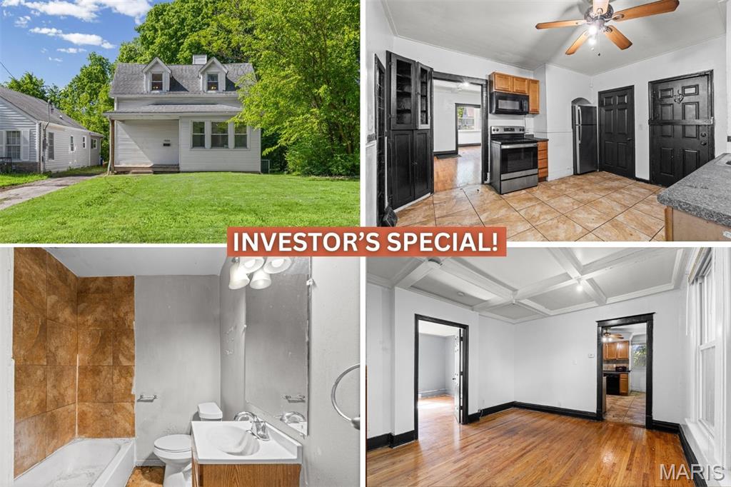 Being sold strictly AS-IS—seller to make no repairs or warranties. Bring your vision and capitalize on this value-add opportunity. Schedule access today and secure your next investment deal.

This 3 bed, 2 bath home offers 1,124 sq ft across two levels with a functional layout and strong upside potential. The main floor features 1 bed and 1 bath, while the second level includes 2 bedrooms and an additional full bath—ideal for flexible living or rental configurations.
Perfect for a flip, BRRRR, or rental portfolio addition. This property may also be a strong candidate for the City of Jennings’ initiative focused on increasing quality rehabs and revitalized homes.