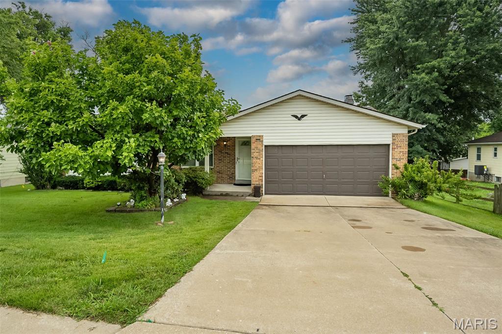 Welcome home to this charming single-owner ranch home with great potential! This inviting layout features a living room, family room, eat-in kitchen, plus three comfortable bedrooms and two full bathrooms. The primary bedroom offers its own private full ensuite bath, while the two secondary bedrooms share the full hall bathroom—all set up for easy everyday living. Step outside to enjoy a large backyard that’s perfect for relaxing, entertaining, or gardening. The home has been clean and well cared for, and boasts updates including a newer roof, windows (2024), and HVAC (2023) for added peace of mind. You’ll also love the convenience of all appliances staying, including the refrigerator, washer, and dryer. This is a wonderful opportunity to build some sweat equity and truly make the home your own—a smart buy for anyone ready to invest a little and enjoy the rewards!
