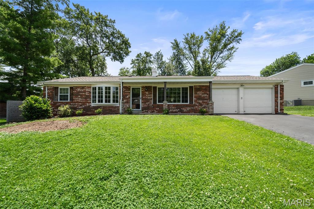 Welcome to 106 Bellechasse Drive, where classic Chesterfield charm meets modern-day comfort! Tucked away on a quiet, private street in the heart of sought-after Chesterfield, this beautifully updated ranch offers the perfect blend of style, function, and easy living.

Step inside to discover warm hardwood floors, an open and inviting floor plan, and a thoughtfully redesigned kitchen featuring custom cabinetry, granite countertops, a center island, and stainless steel appliances that will delight every home chef. The spacious living areas are enhanced by elegant millwork, crown molding, and abundant natural light from updated windows throughout.

With 3 comfortable bedrooms, 2 renovated bathrooms, and nearly 2500 sq ft of living space, this home is move-in ready and designed for everyday convenience. The professionally finished lower level provides endless possibilities for a media room, home gym, playroom, or entertaining retreat.

Outside, enjoy a generously sized, level backyard with mature landscaping, plenty of room for gatherings, gardening, or simply relaxing after a long day. A 2-car attached garage, extensive updates, and a location just minutes from shopping, dining, parks, and top-rated Parkway schools make this home an exceptional opportunity.

Whether you're hosting friends, enjoying a quiet evening by the fireplace, or sipping coffee in your private backyard oasis, 106 Bellechasse Drive is more than a house—it's a place you'll love to call home.

Showings to start Saturday 6/13. Open House Sunday 6/14 1-3pm.