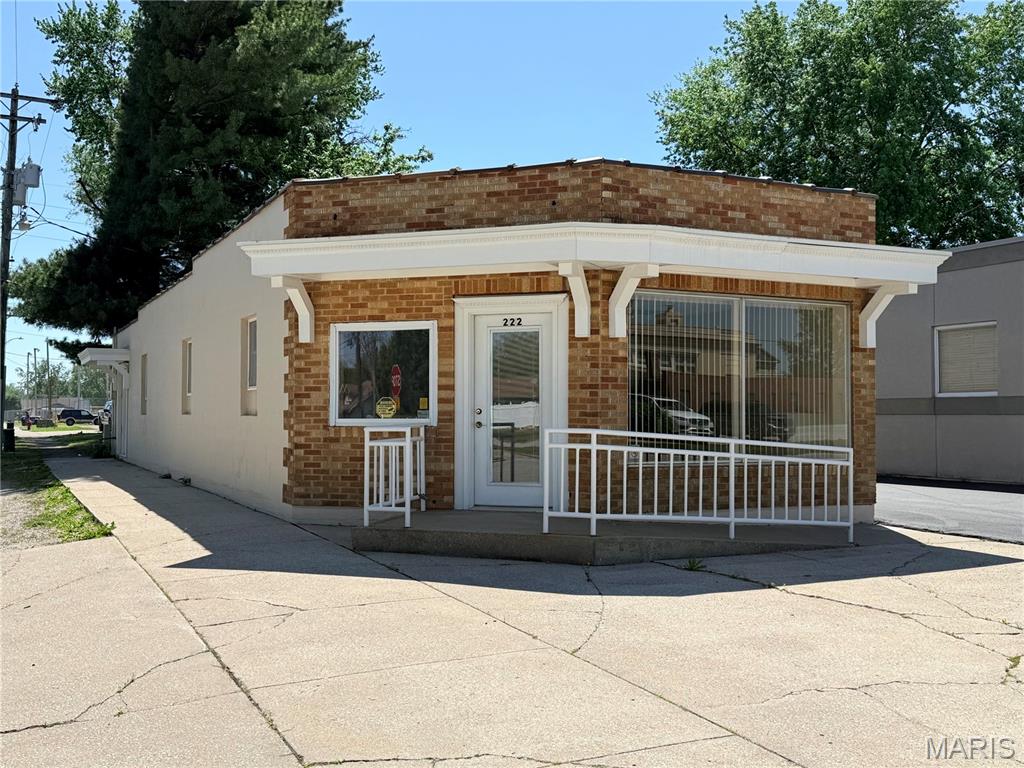 Well-maintained 1,328 sq ft office building located on a high-visibility corner lot, offering excellent exposure and accessibility for a variety of business uses. The interior features a functional layout with a spacious open work area, multiple private offices, and dedicated storage space. Additional amenities include a breakroom/kitchen area, two restrooms, and a welcoming front entry with ramp access for convenience.
Large front windows provide natural light and strong street presence, making this an ideal space for professional offices, service-based businesses, or potential retail conversion. On-site parking and easy access further enhance the property’s usability.
Office furnishings may be available for purchase, offering a turnkey opportunity for buyers looking to get up and running quickly.
Whether you're an owner-occupant or investor, this property offers flexibility, visibility, and value in a desirable location.