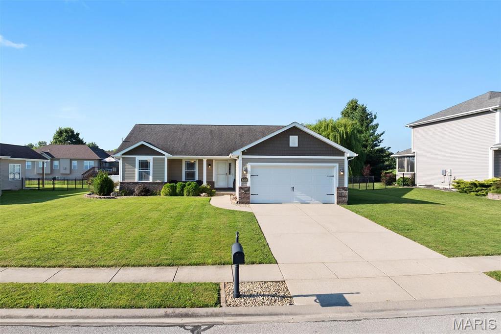 Showings begin Thursday, July 23rd. Welcome to 8414 Herrick Park Drive in Troy! This move-in-ready home offers 4 bedrooms, 3 bathrooms and plenty of space to spread out. The inviting main level features a comfortable living area with a gas fireplace, convenient main-floor laundry and a beautiful, large kitchen with appliances included. The full, partially finished basement adds valuable living space with a bedroom, bathroom and family room, while still providing room for storage or future expansion. Outside, enjoy the privacy of a 5-foot vinyl-fenced yard, and a large patio - perfect for entertaining, pets or play. An attached 2-car garage completes this well-maintained home. Move right in and make it yours! Professional photos will be added as soon as they are available on the 22nd or the 23rd. Schedule a showing with your favorite agent to see this gem in Hampton Glen subdivision!