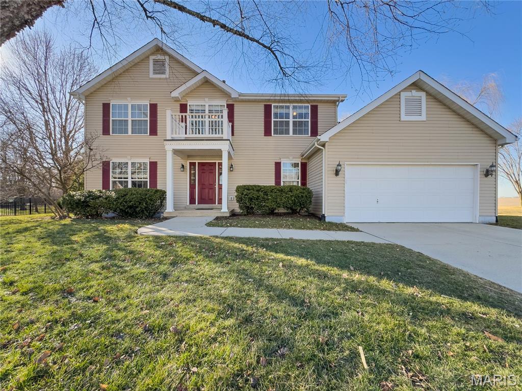 Why add $100,000+ to build a pool—and wait months for construction—when you can move right in and enjoy your first splash on opening day? This stunning home in The Orchards delivers everything on your wish list plus the turnkey backyard oasis everyone wants but few homes offer.  

Located in one of the area’s most desirable communities, this 4-bed, 4-bath home blends comfort, style, and exceptional value. After a day of outdoor fun, you’ll appreciate the spacious layout that gives everyone room to spread out. The fully fenced yard backs to an expansive open field with west-facing views—perfect for gorgeous sunsets, gatherings, and added privacy.

Step inside and you’re welcomed by a formal foyer with pristine hardwood floors and a beautiful staircase. A flexible front room offers options for a living room, office, or even a potential fifth bedroom. A centrally located half bath adds convenience right where you need it.

The heart of the home is the open-concept kitchen and family/hearth room featuring vaulted ceilings, custom built-ins, a wood-burning fireplace with brick surround, and large windows that drench the room in natural light. The bay window and sliding doors overlook the pool area—your perfect backdrop all year long.

The eat-in kitchen provides abundant storage, a pantry, stainless steel appliances, HD countertops, a farm sink with accessories, and a large island with seating for four—ideal for both summer entertaining and cozy winter mornings. A formal dining room with tray ceiling and wainscoting adds elegance for special gatherings.

Upstairs, you'll find newer carpet and LVP flooring along with a spacious primary suite featuring French doors, vaulted ceiling, and double windows. The ensuite includes a soaking tub (non-jetted), walk-in shower, vaulted ceiling, linen closet, and serene picture window. Bedrooms #2–#4 offer generous space, LVP flooring, walk-in closets, and even a charming balconette.

The lower level includes a fun secret hideaway and a versatile finished family room with large closets—ideal for an office, theater room, non-conforming 5th bedroom, or hobby space. A full bath with walk-in shower completes the space.

Outside, the backyard is a dream with a sparkling pool with diving board, expansive deck and patio for entertaining, rock garden and perennial landscaping and 2 garden areas ready for vegetables or flowers.

Plus, The Orchards offers excellent amenities with only $562/year HOA dues, including access to the community pool, tennis, pickleball, basketball courts, and common ground.

Homes with a ready-to-enjoy private pool and this level of space, privacy, and amenities don’t come around often—especially at this price point. Skip the hassle, skip the wait, and start enjoying the lifestyle now.