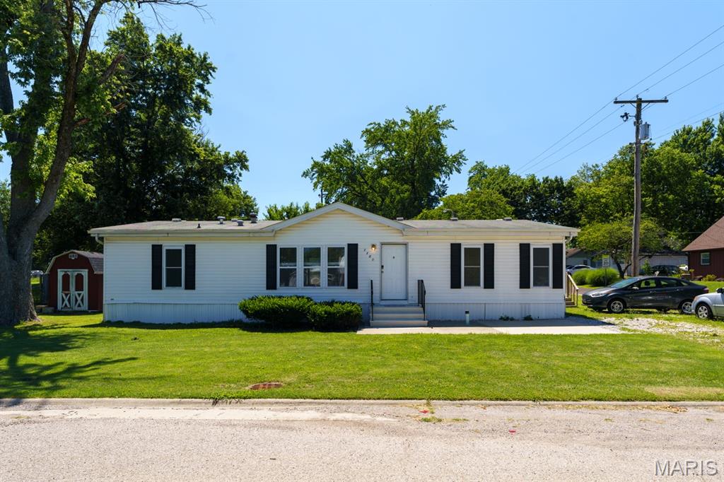 Very well-maintained manufactured home situated on an owned lot—no lot rent! This move-in ready home offers 3 bedrooms, 2 full bathrooms, a spacious living room, separate dining area, and a functional kitchen with ample cabinet space. All kitchen appliances are included with the sale. Major updates provide added peace of mind, including an HVAC system that is less than 2 years old and a roof that is approximately 12 years old. Whether you're a first-time homebuyer, looking to downsize, or searching for an affordable home with land ownership, this property is a fantastic opportunity. Pride of ownership is evident throughout—schedule your showing today!
