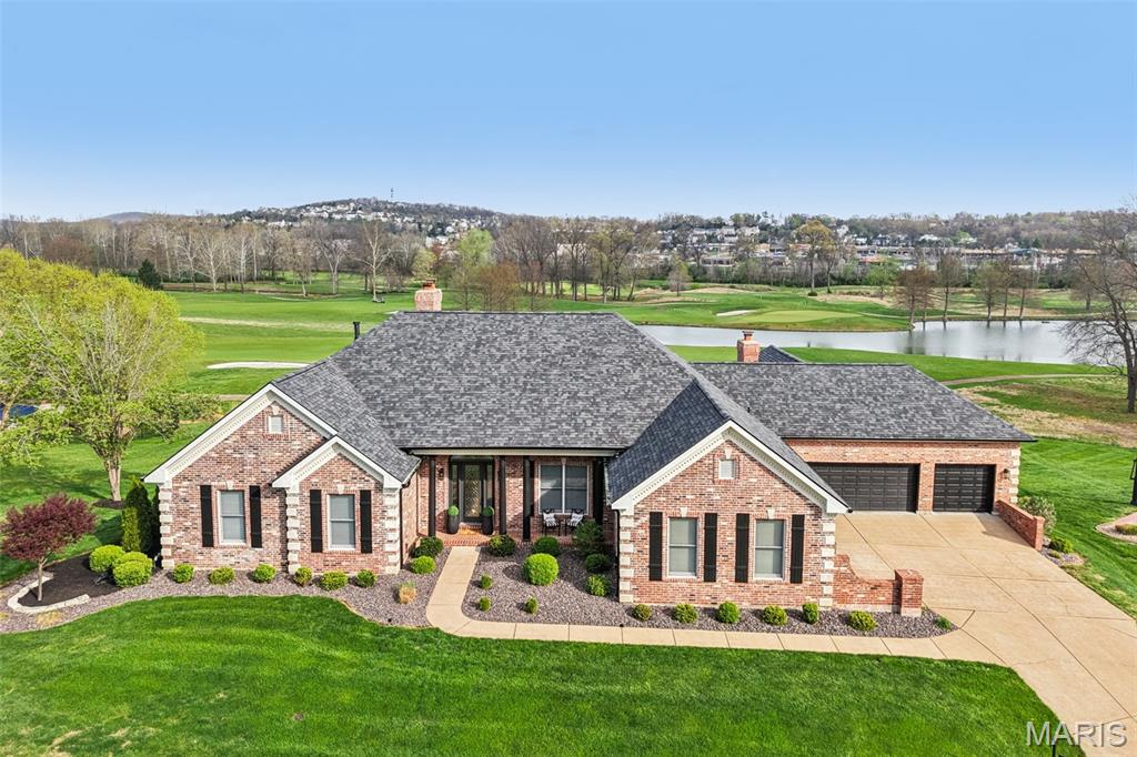 Welcome to the Knoll at the Legends, an exclusive community of 30 estate-style homes, nestled into the golf courses of The Legends Country Club, conveniently located in the heart of Eureka. Experience elevated living in this stunning ranch style home, located in a private cul-de-sac, perfectly positioned on the 17th fairway that overlooks a picturesque lake. Crafted entirely of timeless brick, this fully updated residence blends classic elegance with modern luxury at every turn. Boasting six spacious bedrooms and six beautifully appointed bathrooms, the home offers exceptional comfort and privacy for both everyday living and entertaining. Expansive living spaces feature high-end finishes, refined architectural details, and seamless indoor-outdoor flow of golf course and lakeside views. The Finished basement features an exquisite place to host your next gathering or to just retreat to for movie night. 
Car enthusiasts and hobbyists will appreciate the impressive seven-car garage, providing ample space for vehicles, storage, golf cart or a workshop.
From its premier location-just minutes to hwy 44- to its impeccable upgrades, this extraordinary property delivers an extremely rare opportunity to own a truly luxurious golf course estate with endless views. Showings begin Friday April 10.