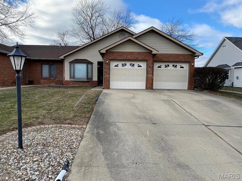 Three Bedroom Duplex in Glen Carbon Cottonwood Village Subdivision, LVP Flooring Throughout Main Living Areas, 18 x 13 Living Room, 9 x 8 Kitchen Provides Glass Top Electric Range with Built In Vent, Dishwasher, Garbage Disposal and Refrigerator, 12 x 8 Adjacent Dining Area, Full Hallway Bathroom, 13 x 12 Master Bedroom with Private Bathroom, 13 x 10 Second Bedroom, 10 x 9 Third Bedroom, Full Hallway Bathroom, Finished Basement Provides 26 x 18 Family Room, 14 x 10 Office and Third Bathroom, Screened In Porch and Mature Trees in Back Yard, Washer and Dryer Connections, Two Car Attached Garage, Updated Photo Gallery Coming Soon, Available Now.