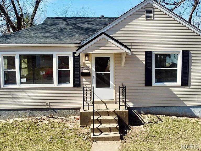 Welcome to 6325 Everett Dr! This updated 2-bedroom, 1.5-bath home offers approximately 792 sq. ft. of main-level living space with additional finished space in the lower level. Features include refinished hardwood flooring, an updated kitchen with stainless steel appliances, spacious living and dining areas, and an oversized deck overlooking the level backyard. The lower level provides additional flexible living or storage space.
