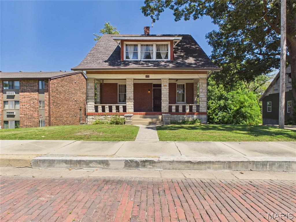 Step inside this 1930 Craftsman classic at 432 N Main Street and picture the possibilities. Offering over 4,000 total square feet of living space, including 3 bedrooms, 3 full bathrooms, and two cozy fireplaces, this historic property gives you incredible character and generous room to spread out. Beautiful original millwork, high ceilings, and rich hardwood floors sit alongside tasteful modern updates like a fully equipped stainless steel kitchen, updated bathrooms, with recently replaced roof and HVAC. Major structural elements, a covered front porch, and a private back yard provide a solid foundation for your personal touch. Whether you want to polish off the remaining basement space or put your own stamp on the upper levels, this property delivers unbeatable potential, timeless charm, and an accessible price point in the heart of Poplar Bluff.
