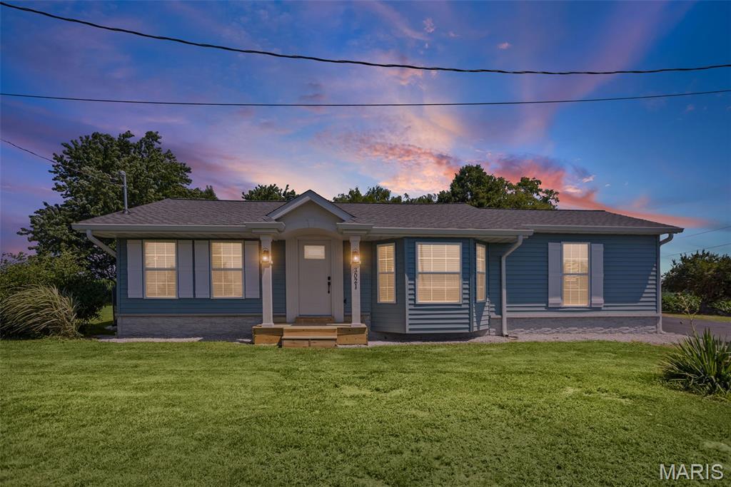 Discover this beautifully renovated 3-bedroom, 2-bath home that's truly move-in ready! The functional floor plan features a bright living room with large windows, a cozy family room with a fireplace, a spacious eat-in kitchen with new cabinetry, and a versatile den/bonus room perfect for a home office, playroom, or second living area. The primary suite offers a walk-in closet and dual vanities, while the two additional bedrooms provide generous space with built-in cabinets. A convenient utility room adds to the home's practicality.
Nearly every major component has been updated, including a brand-new roof, gutters, soffits, vinyl siding, windows, driveway, deck, front porch, plumbing, water heater, HVAC, energy-efficient mini-split in the den/bonus room, and electrical service panel. Luxury vinyl plank flooring runs throughout the home. Both crawl spaces have been professionally waterproofed with liners and a new sump pump for added protection. The septic system has been extensively updated with all new components except for the existing tank. Offering exceptional curb appeal, modern finishes, and extensive upgrades inside and out, this home is ready for its next owner.