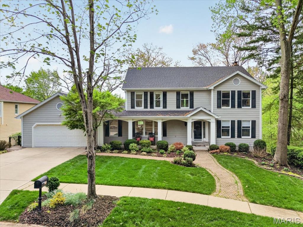 GREAT NEW PRICE! If you are searching for a home with truly breathtaking views, this stunning property overlooking Greenbriar Hills Country Club is a must-see. Perfectly positioned to capture the beauty of the course, this home offers both elegance and comfort in an exceptional setting. Upon entry, you’re welcomed by gorgeous new wood flooring that flows throughout the first and second floors, along with beautifully updated staircases that add a modern touch. The dining room is ideal for hosting gatherings, while the living room provides a versatile space perfect for a home office. The spacious family room is filled with natural light from a wall of windows and features a cozy fireplace. The kitchen is a true highlight, offering a charming breakfast area with a bay window seat, vaulted ceiling with skylight, a large island, professional-grade appliances, and incredible views of the golf course. Four-season room opens to a large deck—perfect for enjoying the peaceful surroundings year-round.Upstairs, the expansive primary suite serves as a private retreat with its own fireplace, custom closet, and beautifully updated ensuite bath. Three additional bedrooms and a full bath provide ample space for family or guests. The finished lower level is ideal for guest or in-law quarters, featuring a second kitchen complete with oven, refrigerator, microwave, and dishwasher, along with a large living area, full bath, and bedroom. This level also offers its own private deck. There is a large storage room underneath that deck. This exceptional home combines thoughtful updates, flexible living space, and truly priceless views—making it a rare opportunity you won’t want to miss.