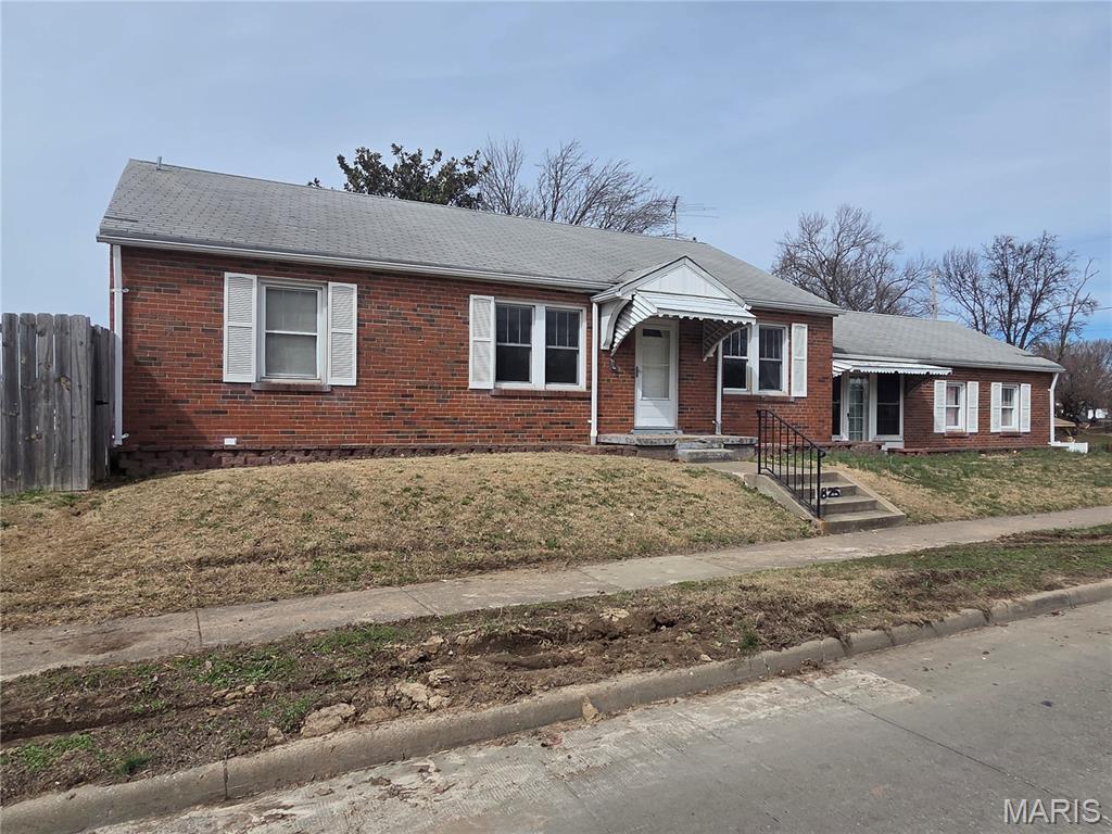 Investor opportunity with serious upside! This full brick 3 bed, 2 bath home sits on a large corner lot of over a quarter acre and offers more than 1,700 sq ft of finished living space when including the finished basement. The property features strong bones and primarily needs cosmetic updates, making it an excellent candidate for investors, flippers, or buyers looking to build equity. Outside, you'll find an oversized driveway leading to a 2-car garage, a fully fenced yard, and an in-ground pool—perfect for future entertaining and outdoor enjoyment. With its solid structure, generous lot size, and desirable features, this home offers tremendous potential for the right buyer. Property to be sold as-is.