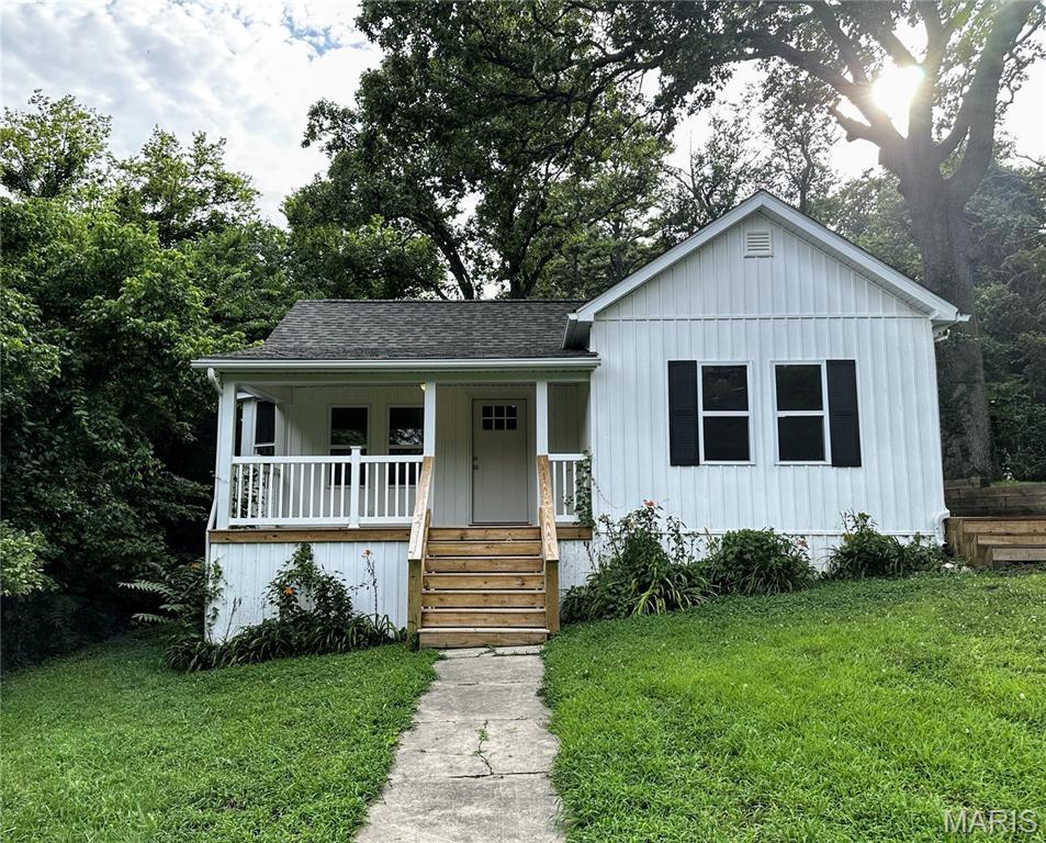 Huge price drop! Motivated seller! Move-in ready!

Take a look at this storybook house located in the historical river town of Steelville!
Airbnb potential or make this your own. This home combines old world details with all new modern luxuries. 
Lots of windows to enjoy the hillside view overlooking the town. New flooring throughout will ensure a clean new start. Brand new kitchen cabinets and appliances. Laundry room with extra space for built in cubbies or an off-kitchen pantry. 
This house has a unique, master suite layout that includes a whole section of the house designated to a dual room bedroom with a private bathroom and oversized closet, perfect for parents, mother-in-law, or teenager getaway. Exterior has been made new with new roof, windows, siding, front porch and more. Front porch has great curve appeal and makes for a relaxing spot.

If you are looking for a home with short term rental potential, Steelville attracts visitors year-round especially during summer, and this 4-bedroom home will fit a large family looking for fun!