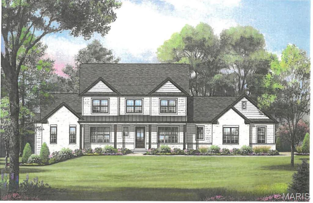 New custom home coming soon in sought-after Oak Estates within the Ladue School District.  This beautiful 1.5-story design offers five bedrooms, five full and two half baths, with approximately 4,600 square feet of living space including the finished lower level. It is situated on a .47-acre lot. Located in a prime area, you can walk to Old Bonhomme School and Stacy Park with bike and walking paths nearby, plus enjoy convenient access to highways, the airport, and Clayton. The gourmet kitchen features granite countertops, a gas cooktop, a dry bar and stainless steel appliances.  The main-floor primary suite includes a luxury bath with a soaking tub and a separate shower featuring three shower heads. You’ll appreciate the wood floors throughout the main level, a custom wood staircase in the foyer, ceramic tile in the laundry and bathrooms, and two half baths on the first floor. The home also offers two laundry rooms on both the main and upper levels, a three-car garage, an irrigation system, and zoned HVAC for year-round comfort.  Upstairs, you’ll find three spacious bedrooms, each with ensuite baths, and an open loft/FR, ideal for a study or reading nook. The finished lower level includes a large recreation room with a bar area, plus a fifth bedroom and full bath, offering plenty of space for guests or family. Additionally, upgraded insulation throughout provides enhanced energy efficiency and sound dampening. Tree-lined Oak Estates features many completed new homes with several more underway, making this an exceptional opportunity to own a brand-new home in a close-in highly desirable neighborhood. Location, size, and brand new—this is the one to call home!