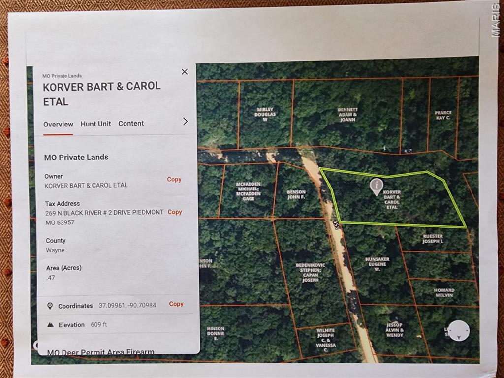 This is a great spot to build a cabin, park a camper or both!  These four lots sit at the top of the hill on CR 453 in Black River Retreat #2.  The lots combine for almost a half an acre.  This property has a gentle slope to it but is mostly level and is easily accessed from the county road.  There is an electric pole close so getting power to the property will be easy.  This would make a great place for multiple families to park campers and have a home base when visiting Clearwater Lake, Black river, Sam A Baker State Park, etc.  There are also 1000's of acres of National Forests nearby to provide endless hunting opportunities.  Schedule an appointment today for a personal viewing.