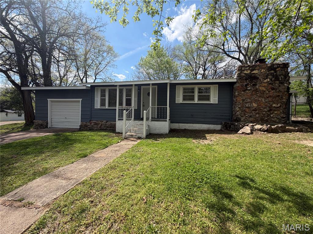 Move-in ready and full of potential, this charming 2-bedroom, 1-bath home is located within the city limits of Crocker in a quiet neighborhood. Inside, you’ll find a cozy den featuring a wood-burning fireplace—perfect for relaxing evenings at home. The property also offers a 1-car garage, a spacious yard with plenty of room to enjoy the outdoors, and a welcoming covered front porch. A new roof installed in 2025 adds peace of mind. Whether you’re looking for your first home, downsizing, or an investment opportunity, this property is ready for your personal touch!