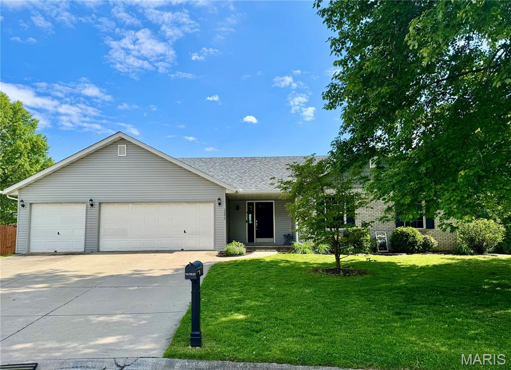 Welcome Home to this beautiful updated gem, perfectly tucked away on a quiet cul-de-sac! Offering the ideal blend of comfort, style, & functionality, this spacious home features an open floor plan highlighted by cathedral ceiling & a cozy brick fireplace..creating the perfect space for gathering and everyday living! The main level showcases gorgeous hardwood floors throughout and a well-appointed kitchen complete with stainless steel appliances, a center island, and not one—but two—pantries to meet all your storage needs. Step outside and unwind on the covered deck or patio overlooking the large, fenced, and nicely landscaped yard, perfect for entertaining, relaxing, or enjoying peaceful evenings at home!
This home offers over 2300 Sq Ft with 3 bedrooms/3 full baths, along with two versatile bonus rooms in the finished lower level that could easily serve as a 4th bedroom, home office, workout space, or guest suite. The primary suite features walk-in closets and a private bath, providing a comfortable retreat at the end of the day. The finished basement was completed in 2020, and expands your living space even further with a spacious family room, recreation area, plus the 2 Bonus Rooms, 3rd full bath and Large storage room..ideal for all your needs! Car enthusiasts and hobbyists alike will appreciate the 3-car garage! Main Level Laundry Room. Convenient location offers easy access to SAFB, shopping, dining, and more. New roof in 2025, Tankless Water Heater 2021. This home truly has it all—space, updates, versatility. Don’t miss your opportunity to make it yours!