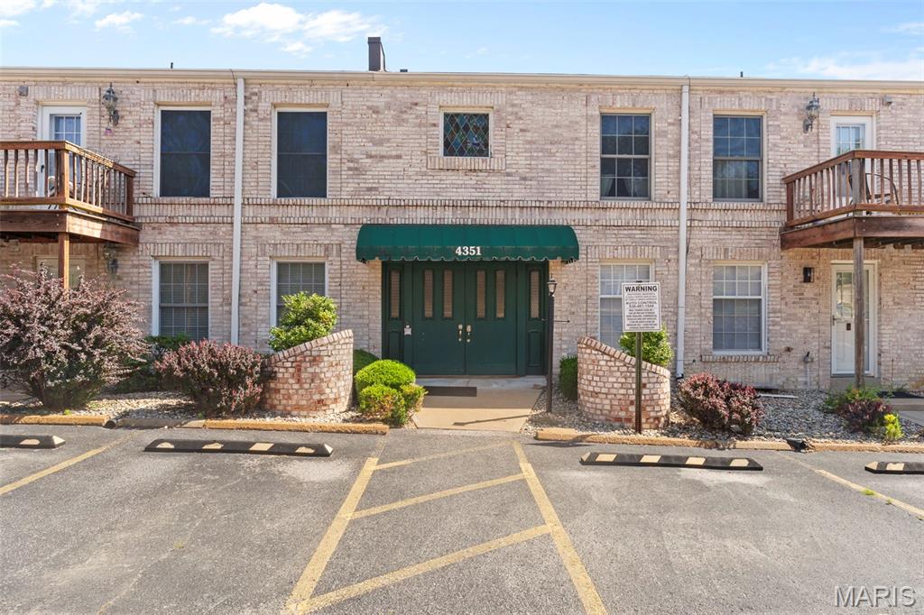 Move-in ready, ground-floor condo in the heart of South County! Welcome to 4351 Chateau De Ville Drive, Unit A, a beautifully refreshed 2-bedroom, 1-bath condo offering no steps, making everyday living easy and convenient. Inside you'll find brand new luxury vinyl plank flooring throughout, fresh neutral paint, spacious living and dining areas, and an open layout that's ready for you to make your own.

The kitchen includes all appliances, and the refrigerator, washer and dryer all stay, making moving day even easier. Both bedrooms offer generous closet space, while the updated flooring and fresh finishes give the entire home a clean, modern feel.

Step outside and enjoy the community swimming pool just steps away, along with beautifully maintained grounds in one of South County's most convenient locations. Shopping, restaurants, grocery stores, parks, and major highways are all just minutes away.

Whether you're a first-time home buyer, downsizing, looking for maintenance-free living, or searching for an affordable condo in Oakville/63129, this one checks all the boxes.