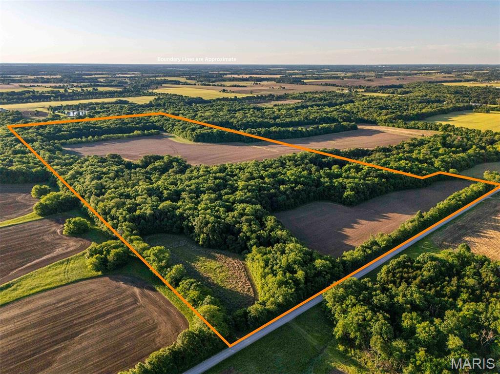 RARE AIR! This 105.9± acre hunting and recreational farm features a well-defined aerial map and is being offered as unspoiled land for sale—no splits involved. Properties like this are hard to find. It’s a proven hunting farm that’s ready for the upcoming fall season! Located just 10 miles north of Jonesburg, the land consists of approximately 27± acres of productive cropland, showcasing Mexico and Armster silt loam soils. The remaining acreage includes a blend of hardwood timber, warm-season grass, cedar thickets, food plots, and brushy edges, providing various options for farming, recreation, or hunting. Price Branch Creek flows through the eastern part of the property, creating the perfect balance of open ground and cover to support plenty of wildlife and ensure successful hunts. With no restrictions, the new owner will have a blank canvas to manage according to their vision—whether that means adding more food plots or increasing grasslands, it’s entirely up to them! Conveniently located just 35 miles west of Wentzville and less than an hour's drive from Chesterfield Valley, this property offers an ideal setting for those seeking rural living combined with easy access to the metropolitan area.