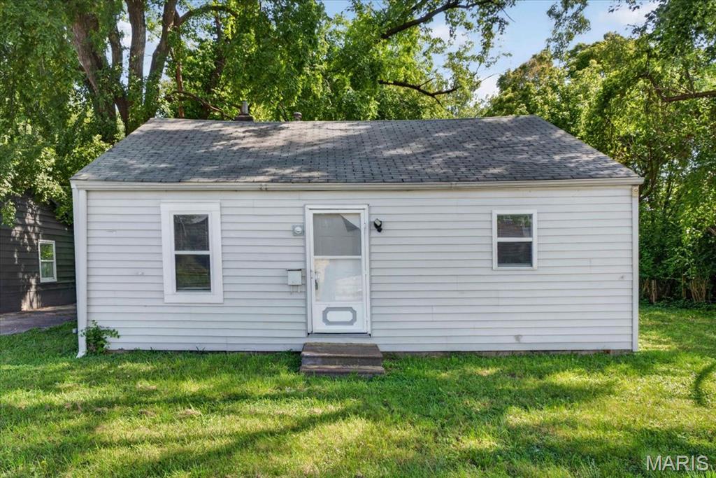 This well-maintained ranch-style home offers a clean, classic exterior with white horizontal siding and a dark shingle roof, now enhanced with major landscaping, fresh mulch, new gutters, and recent exterior repairs. Inside, the efficient layout has been thoroughly refreshed with new paint and caulk throughout the walls, trim, doors, and ceilings.

The home now features durable, new LVP flooring in the kitchen, bathroom, one bedroom, and transition areas, supported by new sub-flooring and professional drywall repairs. The kitchen remains a bright, practical space with white cabinetry and a double stainless-steel sink. The bathroom has been updated with a new toilet, white vanity, and a full white tub surround. Featuring an attractive arched doorway and a quiet residential setting with mature trees, this  property presents a turn-key opportunity perfect for first-time buyers or investors looking for a fully updated, low-maintenance home in a peaceful neighborhood.