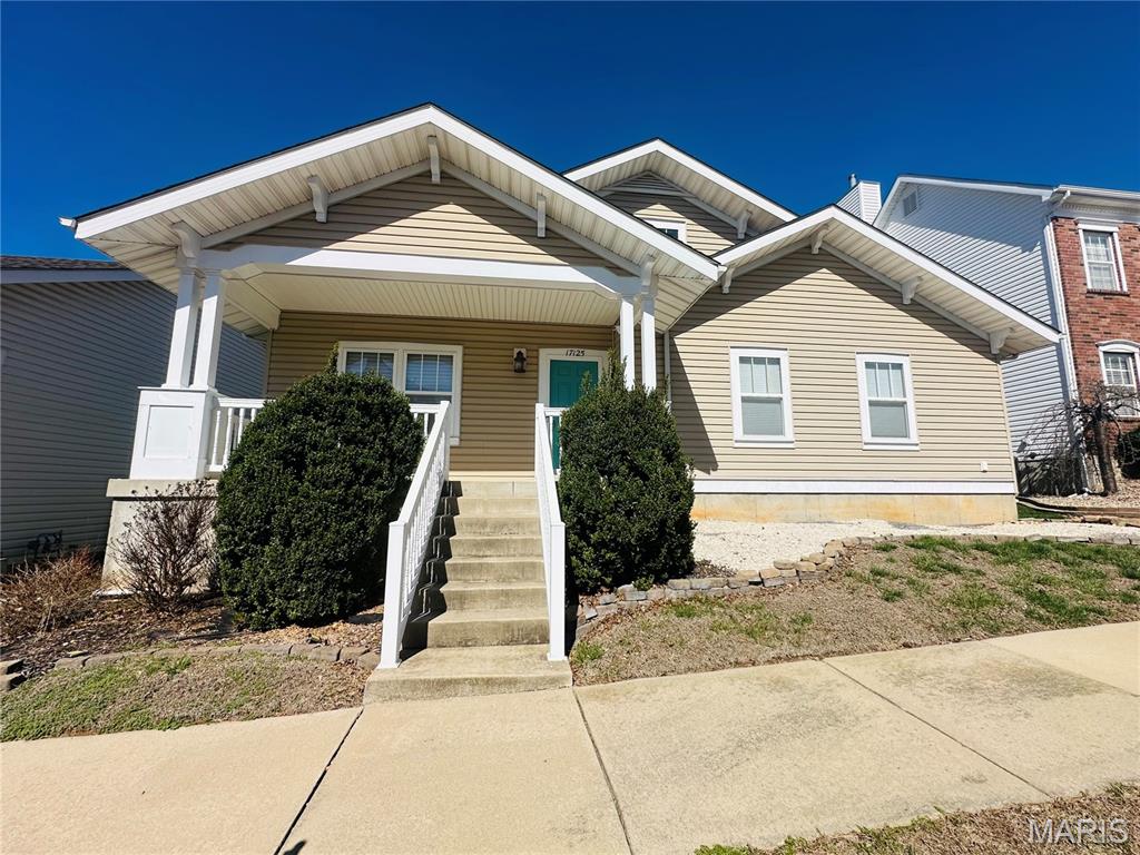 Ranch home, large living room opening up to spacious kitchen. Kitchen with custom cabinets, lots of lighting.  First floor laundry, large deck out back.  Tall ceilings throughout first floor. Finished basement with recreational room could be a office and or exercise room. Attached garage around the back of the home. Close to parks and trails, great location.