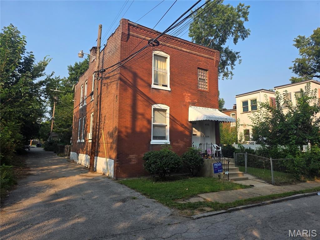 **Excellent Investment Opportunity!** Whether you're looking for a turnkey investment with immediate rental income or an owner-occupancy opportunity, this duplex offers flexibility. Keep both tenants in place and enjoy steady monthly cash flow, or occupy one unit while collecting rental income from the other to help offset your housing expenses.

Well-maintained all-brick, two-story duplex featuring two spacious 2-bedroom, 1-bathroom apartments. This income-producing property has been well cared for and includes several major capital improvements, including a **new roof**, **new gutters**, **new sewer lateral line**, and **two new electric water heaters**.

The exterior is in **very good condition**, offering excellent curb appeal and requiring little to no immediate exterior maintenance. Each unit features a spacious living room, functional kitchen, full bathroom, and two comfortable bedrooms. A full walk-up basement provides convenient access and includes separate laundry areas for both units.

The property is occupied by long-term tenants who would like to remain. The first-floor tenant has been in place for over three years, and the second-floor tenant for over five years. Interior cosmetic updates or TLC could be completed if the units become vacant, providing an opportunity to increase value and rental income.

Conveniently located near **Carondelet Park**, with quick access to Interstate 55, close to local shopping, restaurants, and everyday commerce, and just minutes from downtown St. Louis and major sporting venues. A solid addition to any investment portfolio with stable occupancy and future upside.