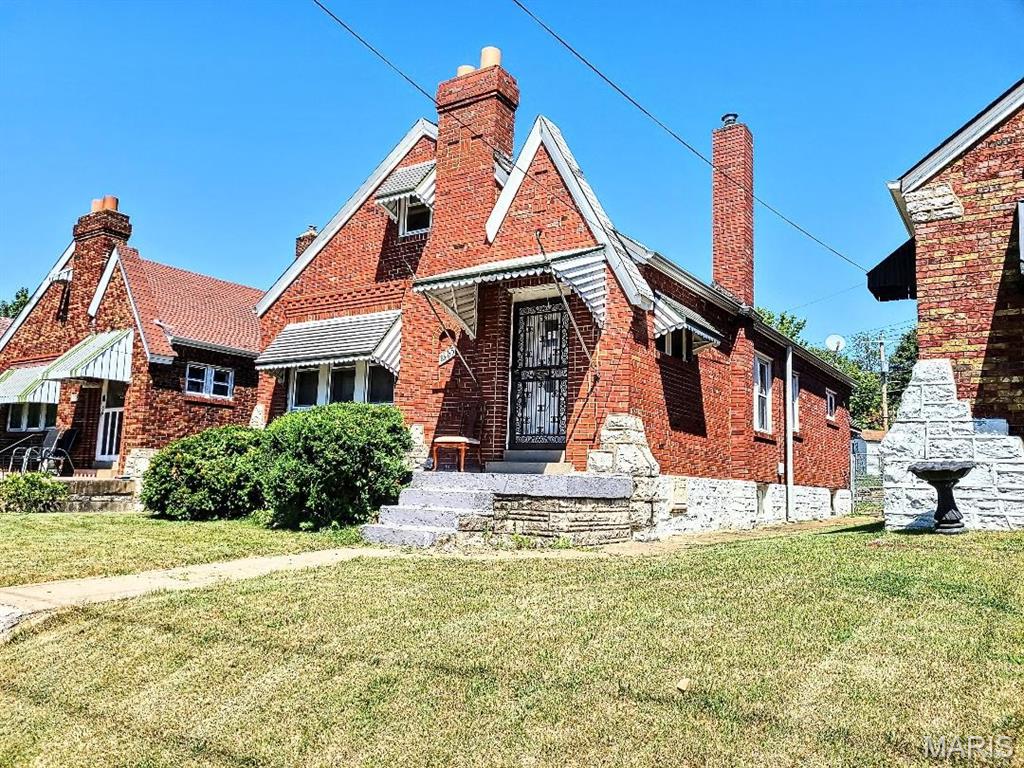 Broker owned. Sold As-IS. Back on market at a reduced price. Seller will not do any repairs nor pay for any inspections. Comps estimated at
$150,000 -- $165,000 ARV. City bungalow 3 total bedrooms, (2 up 1 down) 2 baths ( 1
up 1 down) , brick exterior, main floor family room, full walk-out basement, fence yard with a 1 car garage and parking pad. More
storage room in attic. Schools are not verified. Must have real estate agent/broker to proceed. Seller
disclosure supplement will be made part of contract. No utilities to turn on. No inspections and NO Inspection contingencies.. Buyer to do due diligence prior to submitting an offer. Ask for sellers disclosure/supplement. Must close at sellers title company. See MLS attachment as part of contract offers.