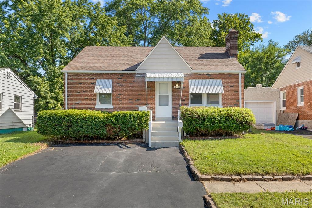 All Brick Beauty!!! Come see how solid construction was made back in the day! They don’t build them this good anymore. Home features 2 beds/1 bath, updated kitchen and bath, solid hardwood floors, nice sized fenced rear yard, all on a private quiet street. In the heart of everything this home is quick to the airport, Clayton, Downtown and even get to St Charles County in a flash. Stop paying rent when you could be a homeowner!!!!