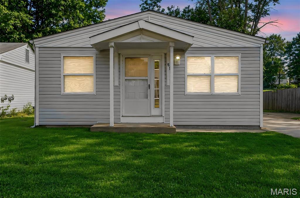 CUUUUUUUTE HOME IN PACIFIC! Tucked back in THE CEDARS subdivision, this 3-bedroom, 2 FULL bath ranch home is absolutely move in ready! ROOF IS ONLY 5 YRS OLD. Updated and ready for a new owner. This adorable subdivision is just 2 min from HIGHWAY 44 but you would never know it sitting outside in your LARGE, LEVEL, FENCED backyard that backs to open common ground. Don't let the sq footage full you. With this open concept living/kitchen space coupled with partially finished unused space in the basement, there is MORE than enough room for whatever you want/need. Oversized shed is a bonus for storage and lawn equipment. Off Street parking! Passing occupancy will be provided. Selling 'as is', sellers have buttoned up a lot! DON'T WAIT, make your appt now to see 51 Cedar Field Dr!