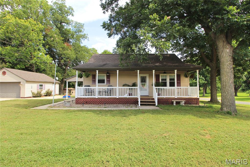 Come take a look at this move-in ready home in St Libory, IL. It qualifies for USDA financing, meaning zero down payment.

This 3 bedroom, 1 bath house has had some resent updated on some essentials: new HVAC (August 2022), new tub (March 2023), new water heater (2023), new refrigerator (2025), and new dishwasher (2026).

On the main floor you'll find two bedrooms, a full bathroom, a spacious dining room, and a complete kitchen, with all appliances included in the sale. The upper level offers a spacious third bedroom. Head downstairs and there's nearly 500 square feet of finished basement living space, highlighted by a roomy living room, the dedicated laundry/utility room and a bonus room. 

The property sits on a .77 acre corner lot and comes with a large, detached 2 car garage. Make your appointment to see this one before its gone!