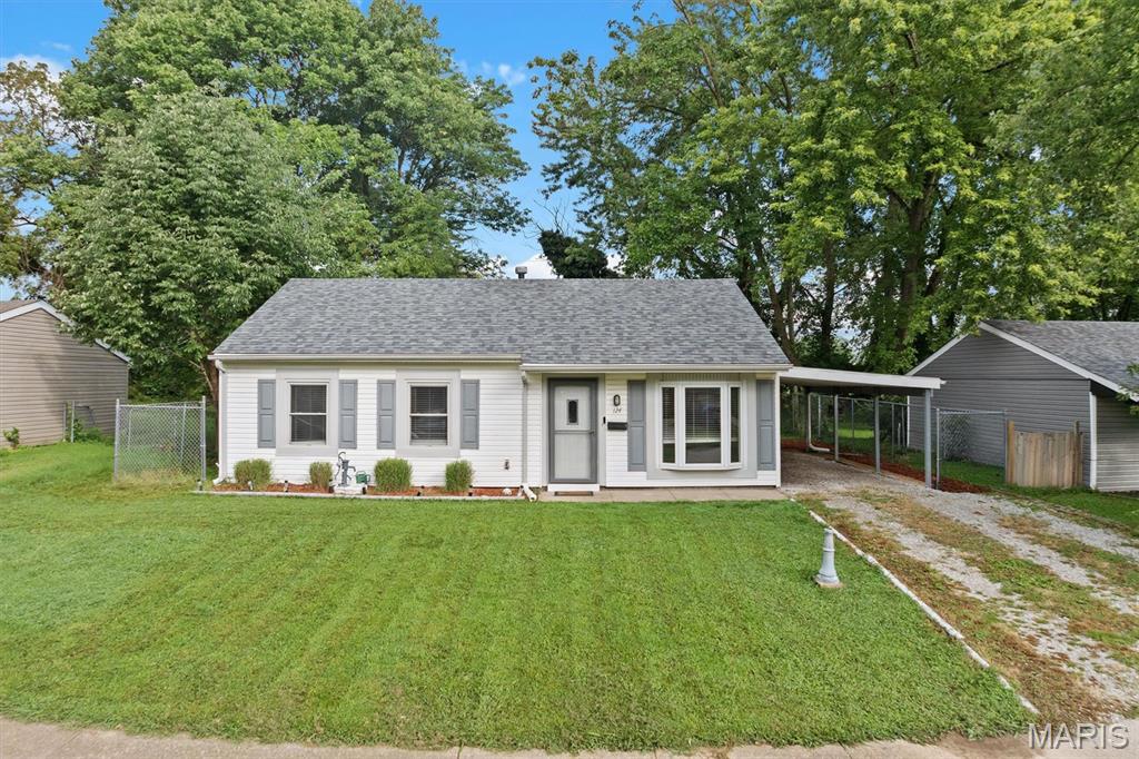 MOVE IN READY! This charming 3-bedroom, 1-bathroom home offers a comfortable layout with inviting spaces designed for everyday living and entertaining. The home features a nice, functional kitchen with a convenient pass-through window to the living room, creating an open connection between the two spaces and making hosting a breeze.

Outside you will find a covered back patio, perfect for relaxing, grilling, or entertaining while staying protected from the elements. A large storage shed provides plenty of room for lawn equipment, tools, hobbies, and additional storage needs.

With three bedrooms, a welcoming living area, a well-appointed kitchen, covered outdoor space, and ample storage, this home offers a great combination of comfort, functionality, and entertaining space. Come check out all this home has to offer!