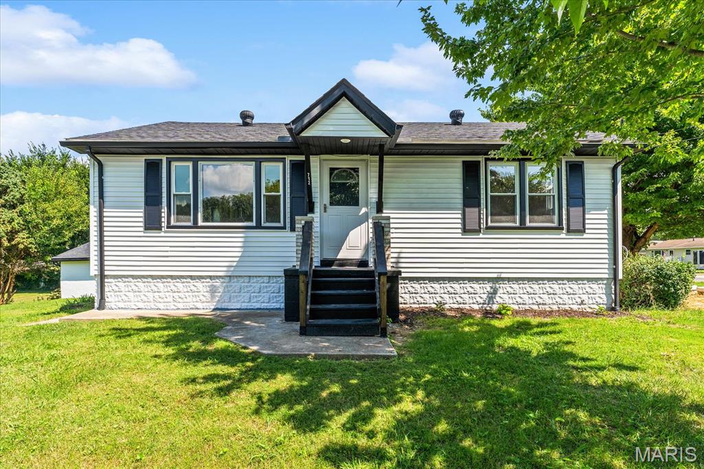Completely renovated and thoughtfully updated, this inviting 3-bedroom, 2-bath ranch offers modern comfort, quality improvements, and a warm, welcoming feel. Situated on a generous 0.59-acre lot, the home has been transformed from its original 2-bedroom, 1-bath layout and features an open-concept floor plan with plenty of natural light, an updated kitchen and baths, and new flooring throughout. The partially finished lower level adds additional versatility with new tile flooring and a spacious entertainment area. Outside, enjoy the large patio and expansive yard, offering a wonderful setting for relaxing or entertaining. Major 2026 improvements includes new roof, electrical, plumbing, water heater, radon mitigation system, detached garage roof, and septic aeration system, which includes a transferable 3-year warranty upon activation. The HVAC system was installed in 2024 and serviced in 2026, with the ductwork professionally cleaned. Having passed occupancy inspection, this home is truly move-in ready and combines modern updates with the character and setting of an established home.