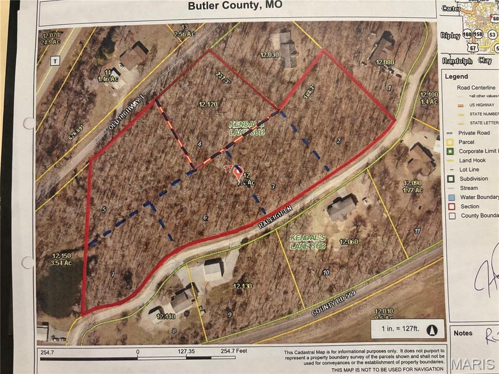 Check out this really nice building lot outside of Poplar Bluff! You will be hard pressed to find a nicer location with utilizes close by! Call today to view!