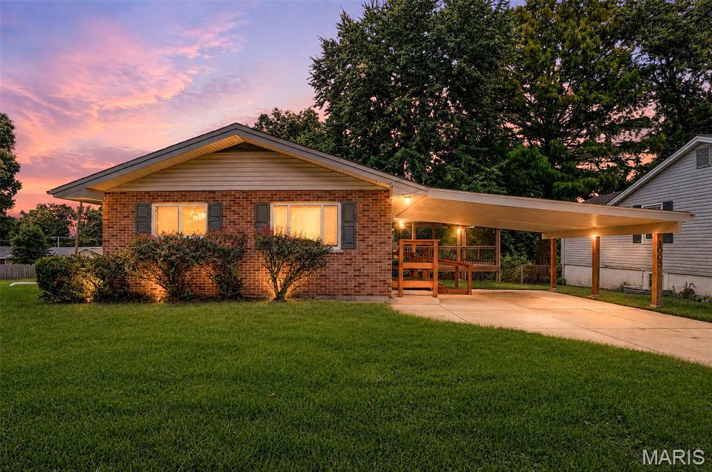 Welcome to 1003 Saint Denis St- this adorable 2 bed, 1 bath bungalow is full of potential! Safety steps lead you through the front door and into an open floor plan. There have been improvements galore- siding and gutters (2018), deck roof, driveway, and carport (2019), bathroom was redone (2019), electrical work and fan installation (2025), and bathroom safety bars and safety steps installed  on the porch (2023). You're never far from shops, resturants, and green spaces, making this property perfect for investors and home owners alike!