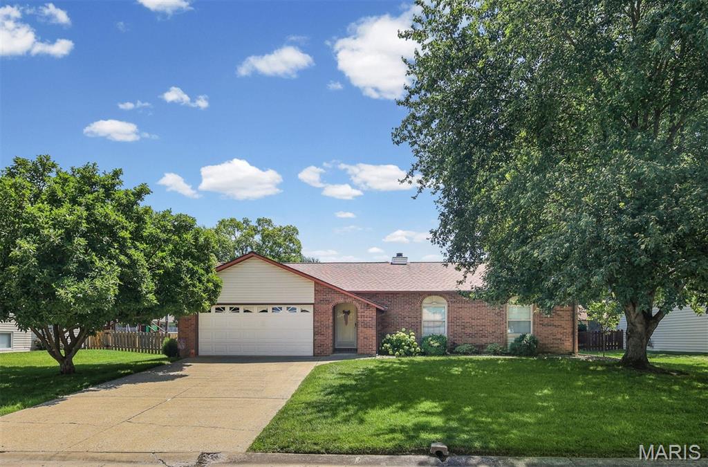 LOCATION! Village of Swansea. Wolf Branch School District. Welcome home to this well-maintained 3-bedroom, 2-bath brick and vinyl ranch nestled in a desirable neighborhood and location! This solid home has been meticulously cared for by the original owners over the years and offers a wonderful opportunity to add your own personal style and updates. Inside, you'll find a functional floor plan featuring an eat-in kitchen or a dining/family room combination, living room with gas fireplace, providing flexible space for everyday living and entertaining. The spacious 2-car attached garage offers plenty of room for parking and storage. Step outside to enjoy the level lot and private, fenced backyard complete with a covered deck—perfect for relaxing, grilling, or entertaining family and friends. Major updates include a new A/C (2025), roof approximately 4 years old, and an encapsulated crawl space with a sump pump for added protection and efficiency. If you're looking for a home with great bones, exceptional maintenance, and endless potential in a sought-after neighborhood, this one is a must-see! Appliances, washer & dryer are included. Also included is a 1 Yr Home Warranty. Home is being sold in as is condition. Property to pass occupancy inspection prior to closing.
