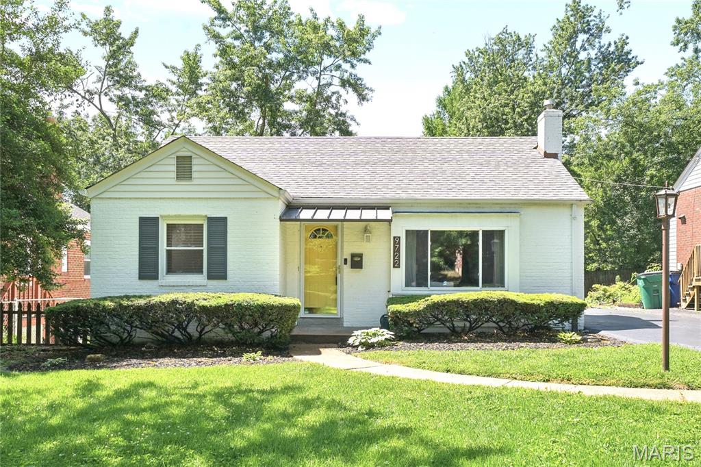 Prepare to fall in love with this stylish, move-in-ready brick home in the heart of Rock Hill, where classic charm meets modern updates. Tucked away on a quiet dead-end street, this beautifully renovated home offers the perfect blend of character, comfort, and convenience with easy access to shopping, dining, parks, and major commuter routes.
Step inside to discover hardwood floors throughout the main level, abundant natural light, and open living and dining space designed for both everyday living and entertaining. The updated kitchen features stainless steel appliances, solid-surface countertops, a pantry, designer tile backsplash, and direct access to the driveway for added convenience. The fully remodeled main-floor bathroom showcases a marble-topped vanity, open shelving, stylish tile flooring, and a beautifully tiled shower surround.
Outdoor living shines with a new sliding glass door (2024) leading to an expansive stamped concrete patio, fully fenced backyard, and storage shed. Whether you're hosting friends, grilling on summer evenings, or enjoying time with your pets, this backyard is a dream.
The finished lower level adds valuable flex space with a spacious family room, dedicated home office or guest room, half bath, laundry area, and ample storage. A sump pump provides added peace of mind keeping it all dry.
Major updates include a new furnace and AC system (2024), roof (2020), custom awnings (2023), updated lighting and fixtures, blinds, and water heater (2016). All appliances stay, making this home truly turnkey and ready for its next owner. With designer touches, modern upgrades and an unbeatable location, this home checks a lot of boxes and truly is special. Schedule an appointment today.