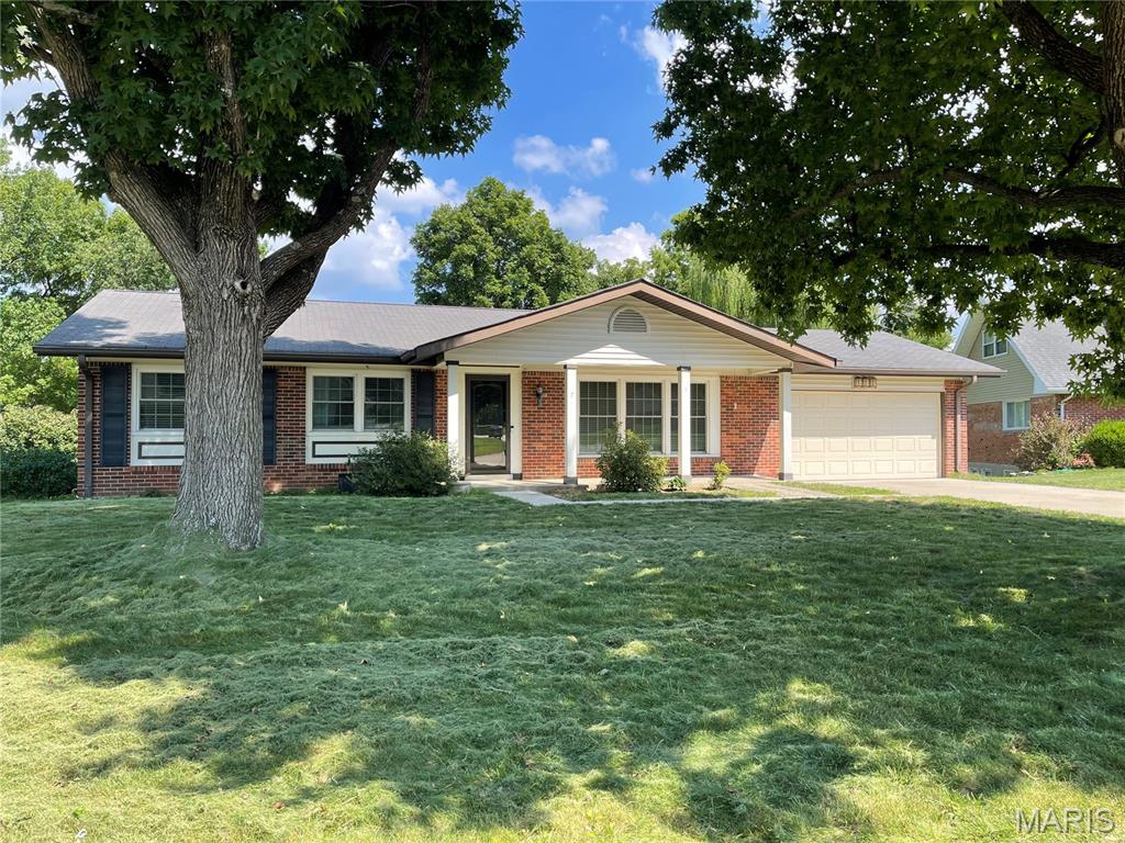 Welcome to this 3 Bedroom, 2 Bathroom ranch-style home with a 2 car Garage that has a separate HVAC split unit for your year-round comfort.  This home has a level to gently sloping backyard and an unfinished full basement and 220 electric.  Versatility is the word for this floorplan as the Seller utilized the Dining Room as a Family Room and had the Dining area in the large, open Living Room.  Wood floors are throughout the home and ceramic tile in both updated Bathrooms.  Make this conveniently located house your home!  NEW ROOF  will be completed by end of September!