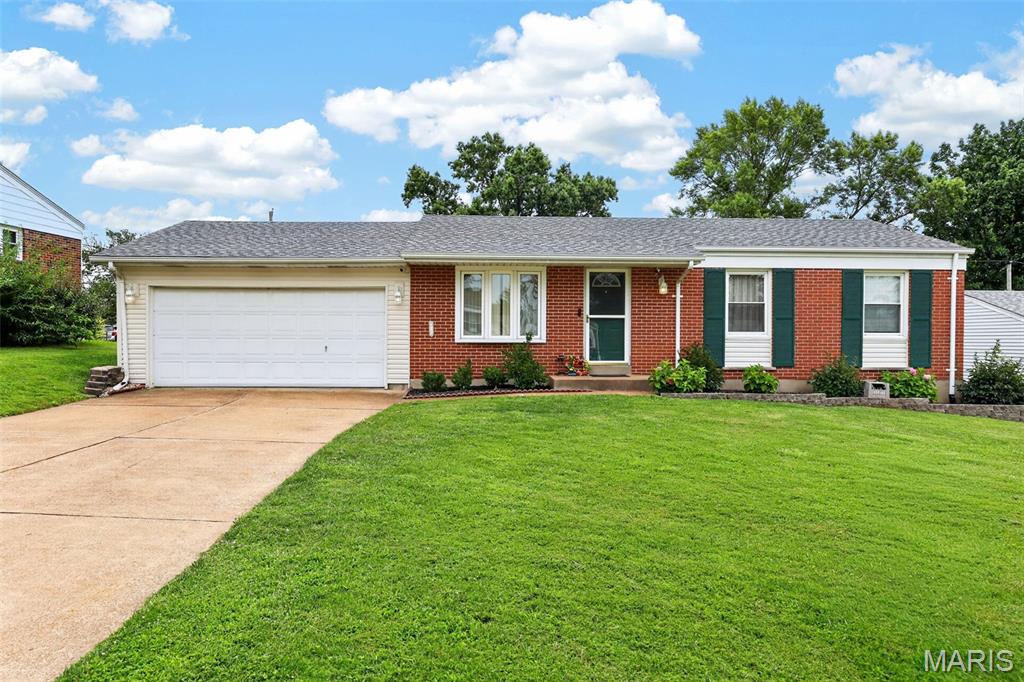 Move right in and start making memories in this charming, beautifully maintained ranch located in a cul-de-sac! From the moment you walk through the door, you'll love the bright open floor plan, gorgeous real hardwood floors, and fresh neutral paint that create a warm inviting space.

With 3 comfortable bedrooms and a full bath, this home offers easy, everyday living. The partially finished lower level adds even more flexibility with extra living space plus a possible sleeping room—perfect for guests, a home office, workout room, or hobby space.

Need room for projects, tools, or toys? The oversized 2-car garage with a dedicated workshop/hobby area is sure to impress! Outside, you'll find a fully fenced backyard that's ready for summer BBQs, pets, or playtime, along with a newer storage shed for all your outdoor essentials.

Even better, the refrigerator, washer, and dryer are all included—just bring your furniture and start enjoying your new home! 

Conveniently located just minutes from parks, the recreation center, restaurants, shopping, and major highways, you'll have everything you need right at your fingertips. This move-in ready gem checks all the boxes—don't miss your chance to call it home!