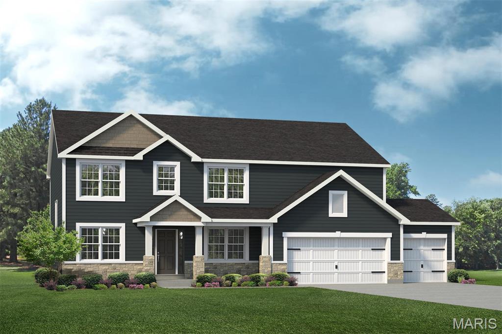 Welcome to The Enclave at Brookside, a beautiful new home community by Lombardo Homes in the heart of O'Fallon, offering a desirable location near I-70 with convenient access to shopping, dining, recreation, and the highly regarded Fort Zumwalt School District.

The Forest "B" is a stunning two-story home offering 2,968 square feet, 4 bedrooms, 2.5 bathrooms, and a 3-car garage. Designed for today's lifestyle, this thoughtfully crafted floor plan features a private study and formal dining room just off the foyer, providing flexible spaces for working from home, entertaining, or everyday living.

The dramatic two-story great room serves as the centerpiece of the home and flows seamlessly into the spacious kitchen and breakfast nook. An oversized walk-in pantry and abundant workspace make the kitchen ideal for both daily living and hosting gatherings. A convenient family entry with a walk-in closet off the garage helps keep everything organized and within reach.

Upstairs, the private owner's suite offers a spacious retreat complete with a large walk-in closet and luxurious en-suite bath. Three additional bedrooms, each featuring walk-in closets, a full bath, and a centrally located laundry room provide comfort and convenience for family and guests.

Base price reflects the Forest "B" floor plan. Buyers have the opportunity to personalize their home with a variety of available options, finishes, and design selections as well as customizations to fit their wants and needs. Experience the exceptional craftsmanship, innovative design, and quality construction that have made Lombardo Homes a trusted builder for generations.
