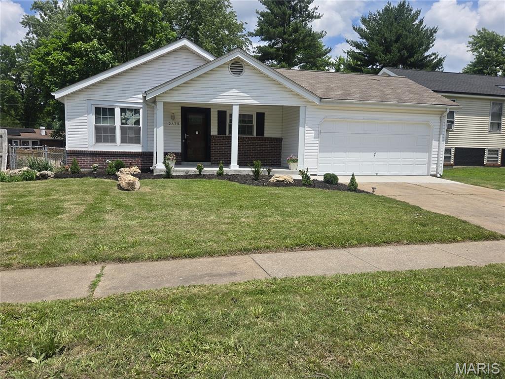 Beautifully updated 3-bedroom, 2-bath home with a 2-car garage, partially finished basement, and a versatile enclosed sunroom ideal for relaxing or entertaining. The refreshed kitchen features stainless steel appliances, sleek countertops, and ample cabinet space. The basement adds valuable extra living space with a cozy sleeping nook and a flexible rec area perfect for a media room, gym, playroom, or game room.  Enjoy a fully fenced backyard offering privacy and plenty of room for pets, play, and outdoor gatherings. With thoughtful updates, functional spaces, and inviting indoor–outdoor living, this home delivers comfort and value. Schedule your showing today and see all this home has to offer!