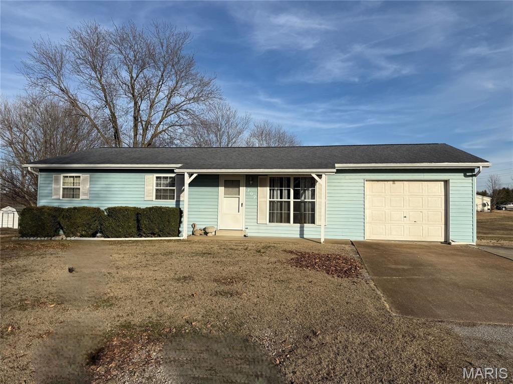 Welcome to this 3 bedroom, 1 bathroom home located in the small town of Evansville. The home features a one car attached garage, garden shed, and a fenced in yard - perfect for pets, play, or outdoor entertaining. Recent updates include a newer roof and new flooring in one bedroom. Whether you are looking to downsize or looking for a home to start your family, do not miss the chance to take a look.